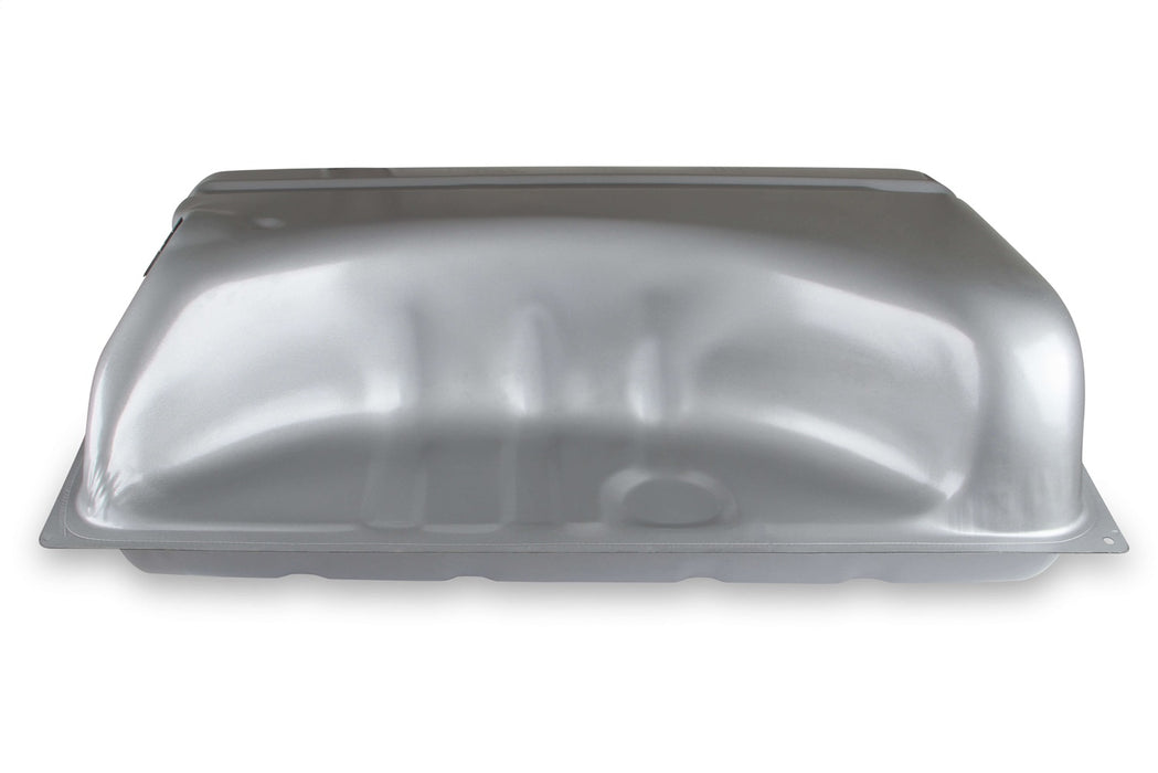 Holley 19-534 Sniper Fuel Tank; Rear; Stock Replacement; 18 Gallon; Silver Finish; - Truck Part Superstore