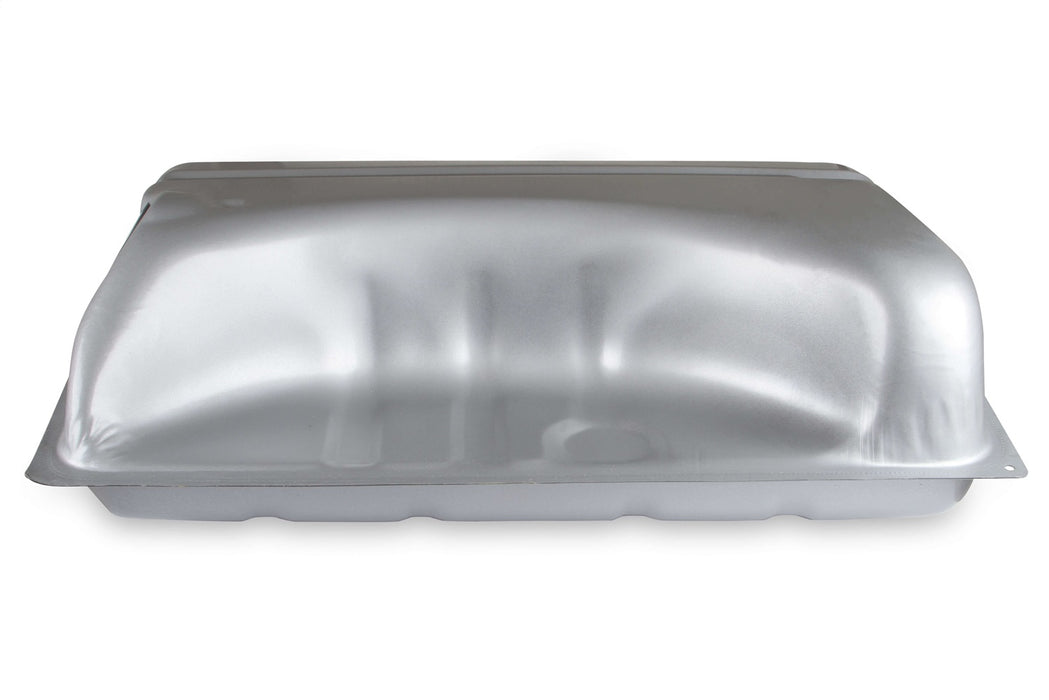Holley 19-535 Sniper Fuel Tank; Rear; Stock Replacement; 18 Gallon; Silver Finish; - Truck Part Superstore