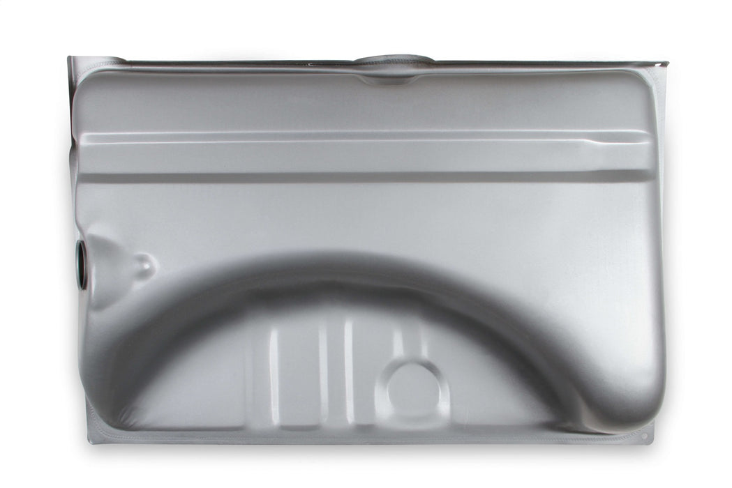 Holley 19-535 Sniper Fuel Tank; Rear; Stock Replacement; 18 Gallon; Silver Finish; - Truck Part Superstore