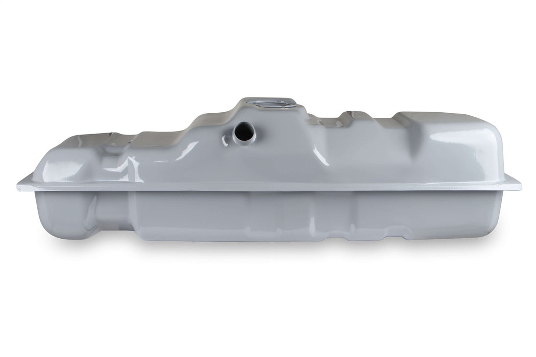 Holley 19-536 Sniper Fuel Tank; Rear; Stock Replacement; 25 Gallon; Silver Finish; - Truck Part Superstore
