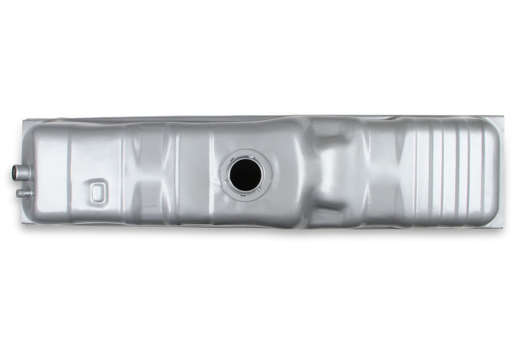 Holley 19-537 Sniper Fuel Tank; Rear; Stock Replacement; 20 Gallon; Silver Finish; - Truck Part Superstore