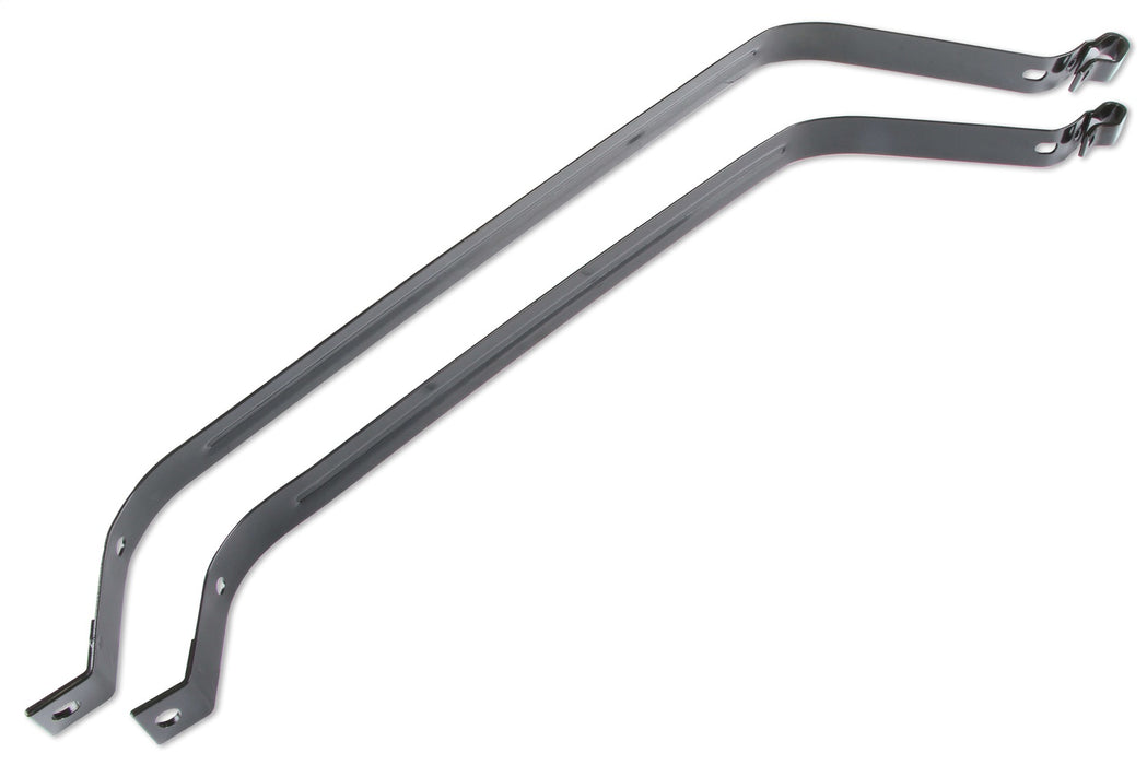 Holley 19-553 Sniper Fuel Tank Strap; Stock Replacement; Silver; Steel; - Truck Part Superstore