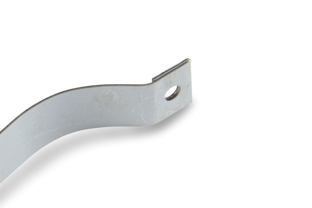 Holley 19-557 Sniper Fuel Tank Strap; Stock Replacement; Silver; Steel; - Truck Part Superstore
