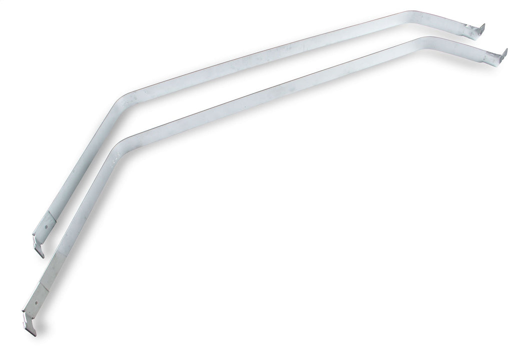 Holley 19-560 Sniper Fuel Tank Strap; Stock Replacement; Silver; Steel; - Truck Part Superstore