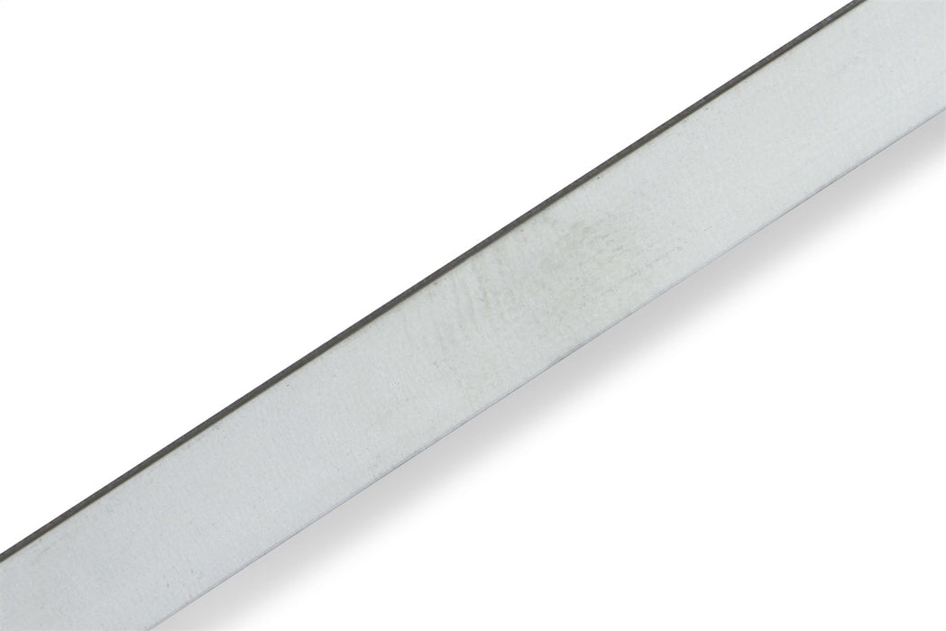 Holley 19-560 Sniper Fuel Tank Strap; Stock Replacement; Silver; Steel; - Truck Part Superstore