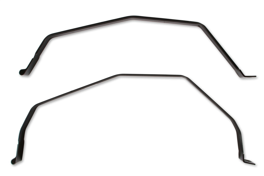 Holley 19-570 Sniper Fuel Tank Strap; Stock Replacement; Silver; Steel; - Truck Part Superstore