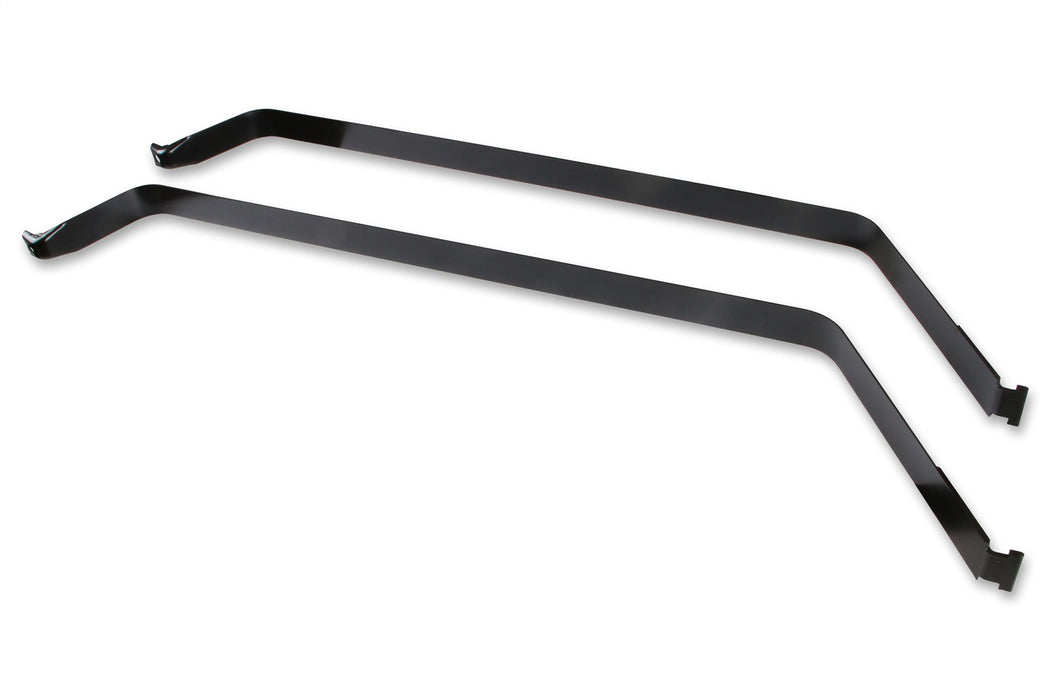 Holley 19-573 Sniper Fuel Tank Strap; Stock Replacement; Silver; Steel; - Truck Part Superstore