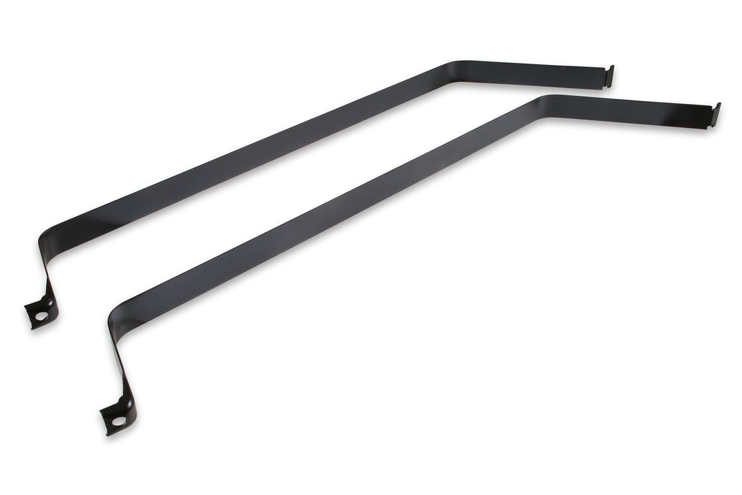 Holley 19-573 Sniper Fuel Tank Strap; Stock Replacement; Silver; Steel; - Truck Part Superstore