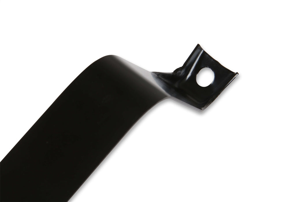 Holley 19-573 Sniper Fuel Tank Strap; Stock Replacement; Silver; Steel; - Truck Part Superstore
