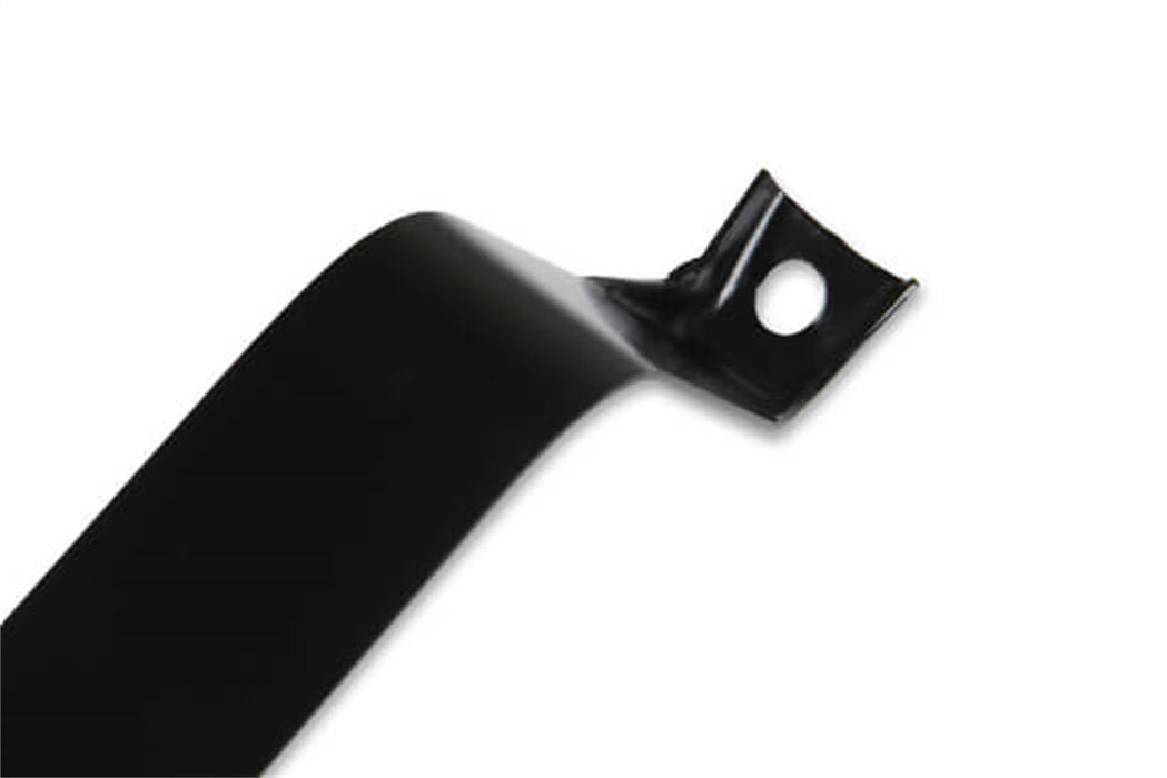 Holley 19-573 Sniper Fuel Tank Strap; Stock Replacement; Silver; Steel; - Truck Part Superstore