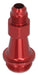 Quick Fuel Technology 19-6QFT Fuel Fitting; 7/8 -20; To -6AN Extended Fuel Inlet Fitting; Red Anodized; - Truck Part Superstore