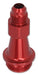 Quick Fuel Technology 19-6QFT Fuel Fitting; 7/8 -20; To -6AN Extended Fuel Inlet Fitting; Red Anodized; - Truck Part Superstore