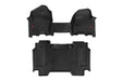Rough Country M-31410 Heavy Duty Floor Mats Front/Rear-19-20 RAM 1500 Crew Cab Half Console Rough Country - Truck Part Superstore