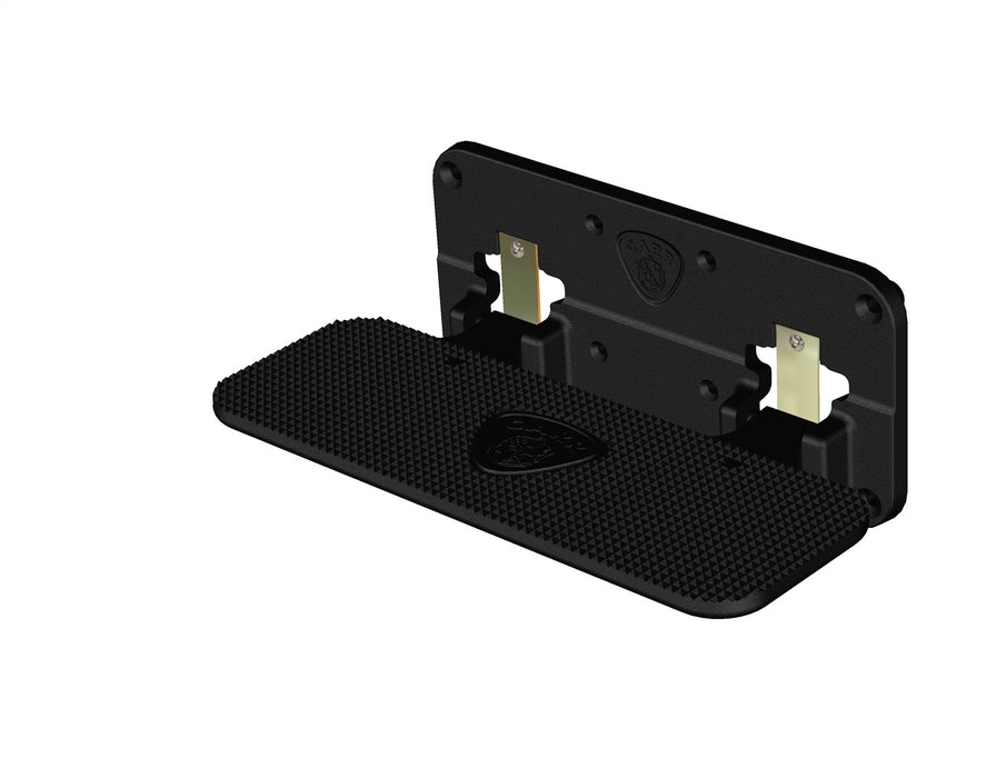 Carr 190001 Mega Step; Flat Mount; XP3 Black Powder Coat; Single - Truck Part Superstore