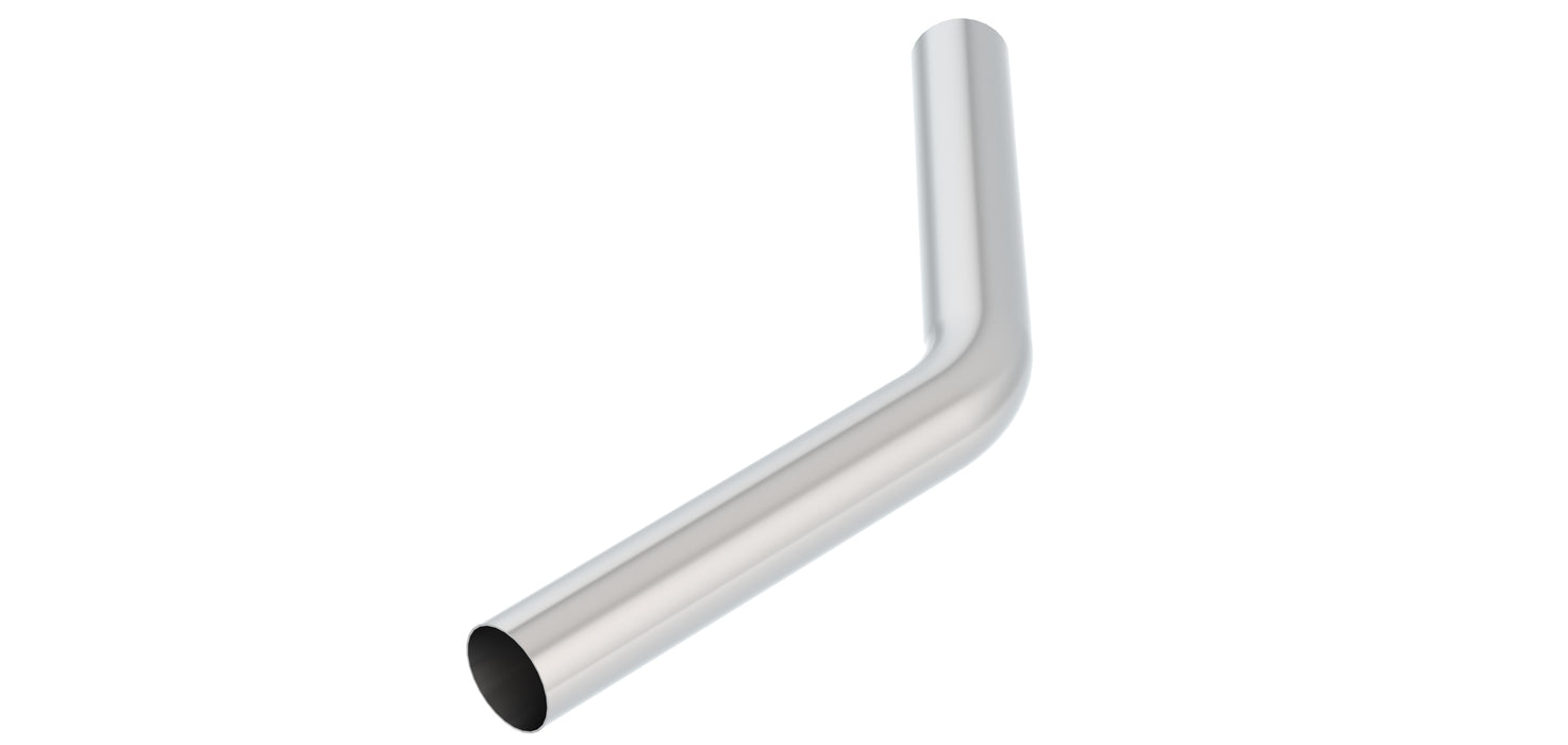 Borla 19000 2.5" Outside Diameter 45 Degree T-304 Stainless Steel Elbow. - Truck Part Superstore