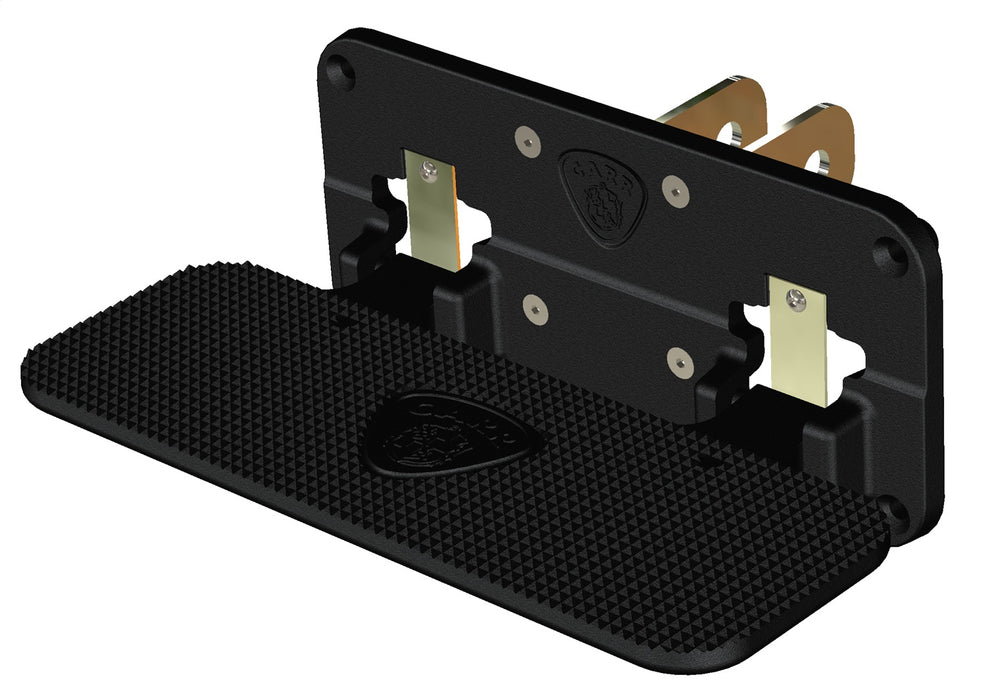 Carr 190011 Mega Step; Hitch Mount; XP3 Black Powder Coat; Single - Truck Part Superstore