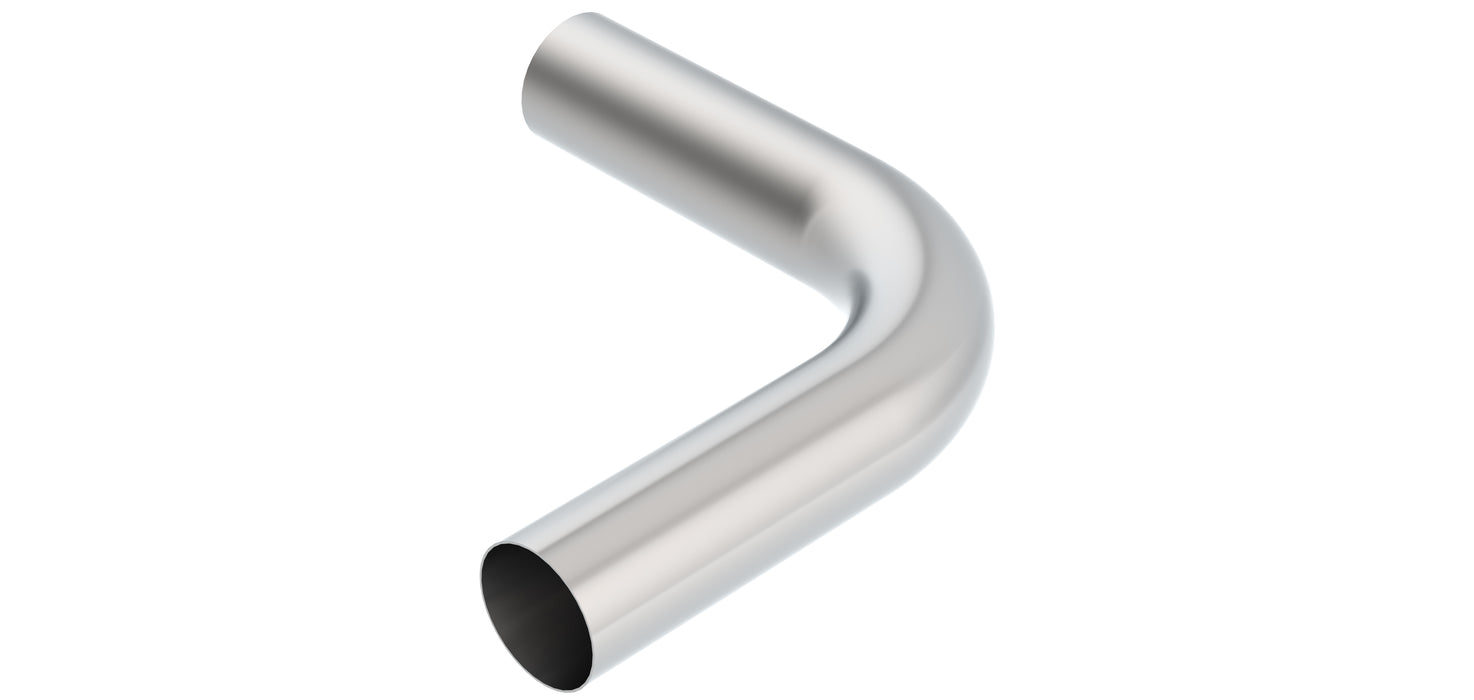 Borla 19003 3" Outside Diameter 90 Degree T-304 Stainless Steel Elbow. - Truck Part Superstore