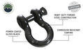 Overland Vehicle Systems 19019901 Recovery Shackle 3/4 Inch 4.75 Ton Steel Gloss Black Overland Vehicle Systems - Truck Part Superstore