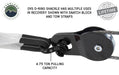 Overland Vehicle Systems 19019901 Recovery Shackle 3/4 Inch 4.75 Ton Steel Gloss Black Overland Vehicle Systems - Truck Part Superstore