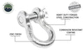 Overland Vehicle Systems 19019905 Recovery Shackle 3/4 Inch 4.75 Ton Steel Zinc Overland Vehicle Systems - Truck Part Superstore