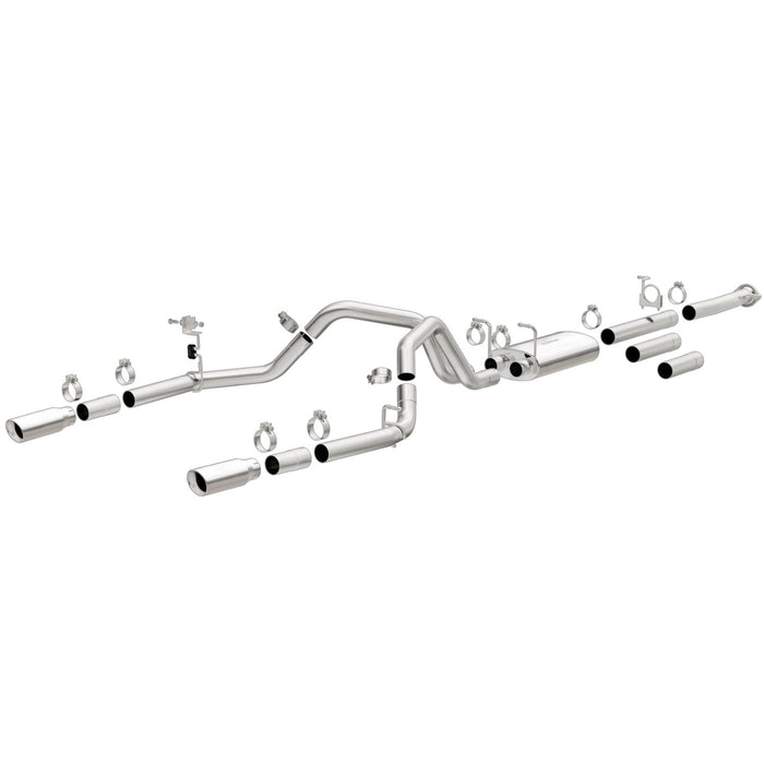 MagnaFlow Exhaust Products 19027 Street Series Stainless Cat-Back System - Truck Part Superstore