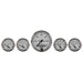 AutoMeter 1902 GAUGE KIT; 5 PC.; 3 1/8in./2 1/16in.; ELEC. SPEEDOMETER; AMERICAN PLATINUM - Truck Part Superstore