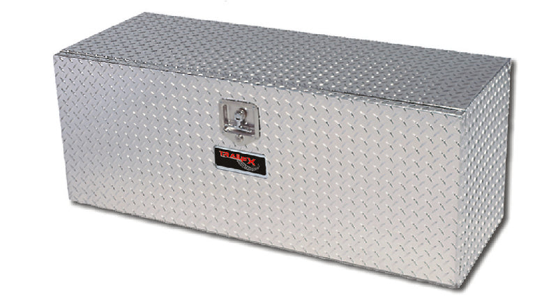 TrailFX 190361 Underbody Sgl Lid Dia Tread Bright Pol 16 Gauge Alum 36x17.5x18 6.8 Cubic Ft Cap - Truck Part Superstore