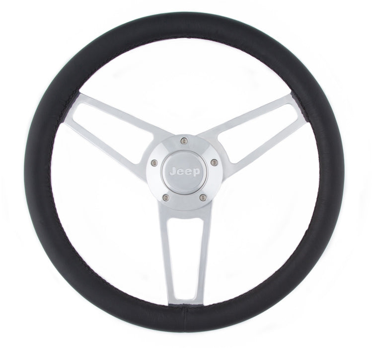 Grant 1904 Billet Series Leather Wheel - Truck Part Superstore