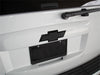 T-Rex Grilles 19050B Billet Bowtie Emblem; Aluminum; Black; 1 Pc; Bolt-On; w/Border; Rear; - Truck Part Superstore