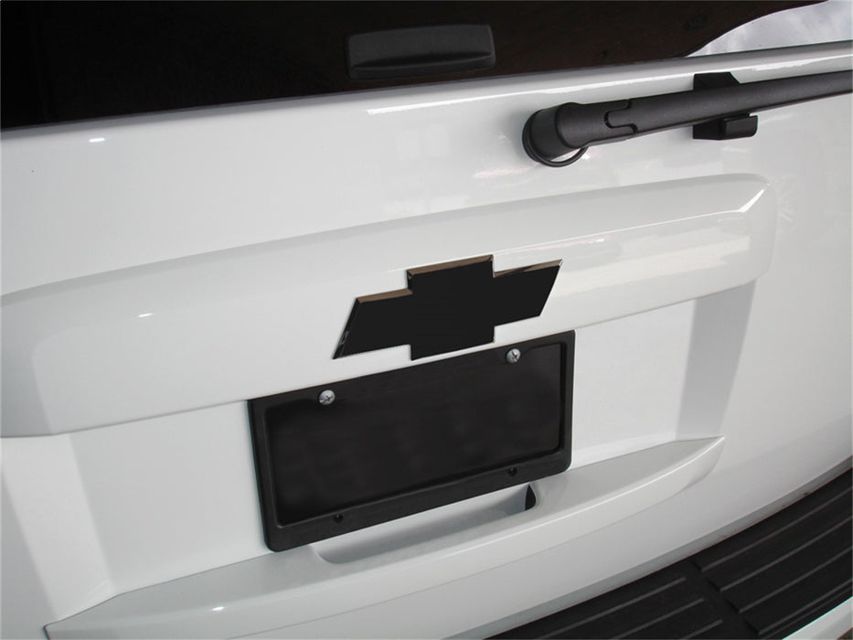 T-Rex Grilles 19053B Billet Bowtie Emblem; Aluminum; Black; 1 Pc; Bolt-On; Rear; - Truck Part Superstore