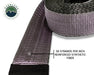 Overland Vehicle Systems 19059916 Tow Strap 20,000 lb 2 Inch x 30 Foot Gray With Black Ends & Storage Bag Overland Vehicle Systems - Truck Part Superstore