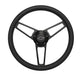 Grant 1906 Billet Series Leather Wheel; Chevrolet Horn Button; - Truck Part Superstore