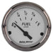 AutoMeter 1906 GAUGE; FUEL LEVEL; 2 1/16in.; 240OE TO 33OF; ELEC; AMERICAN PLATINUM - Truck Part Superstore