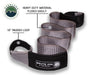 Overland Vehicle Systems 19079916 Tow Strap 40,000 lb 4 Inch x 8 Foot Gray With Black Ends & Storage Bag Universal Overland Vehicle Systems - Truck Part Superstore