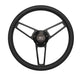Grant 1908 Billet Series Leather Wheel; Ford Horn Button; - Truck Part Superstore