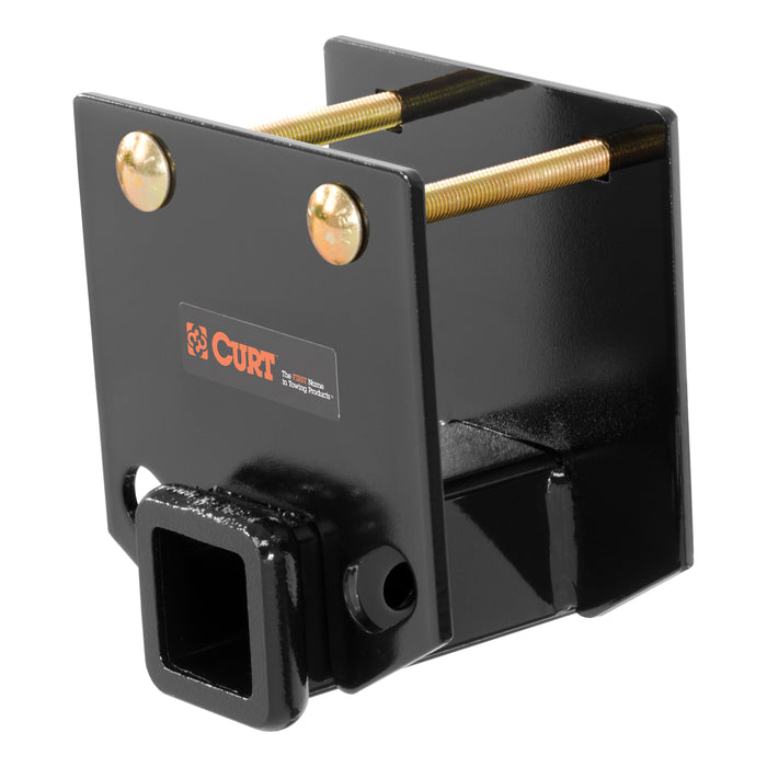 CURT 19100 CURT 19100 Camper RV Bumper Hitch; Fits 4-Inch Beam; 2-In Receiver; 3;500 lbs - Truck Part Superstore