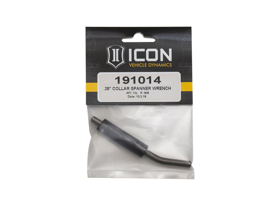 ICON Vehicle Dynamics 191014 .25" ADJUSTER COLLAR SPANNER PIN WRENCH - Truck Part Superstore