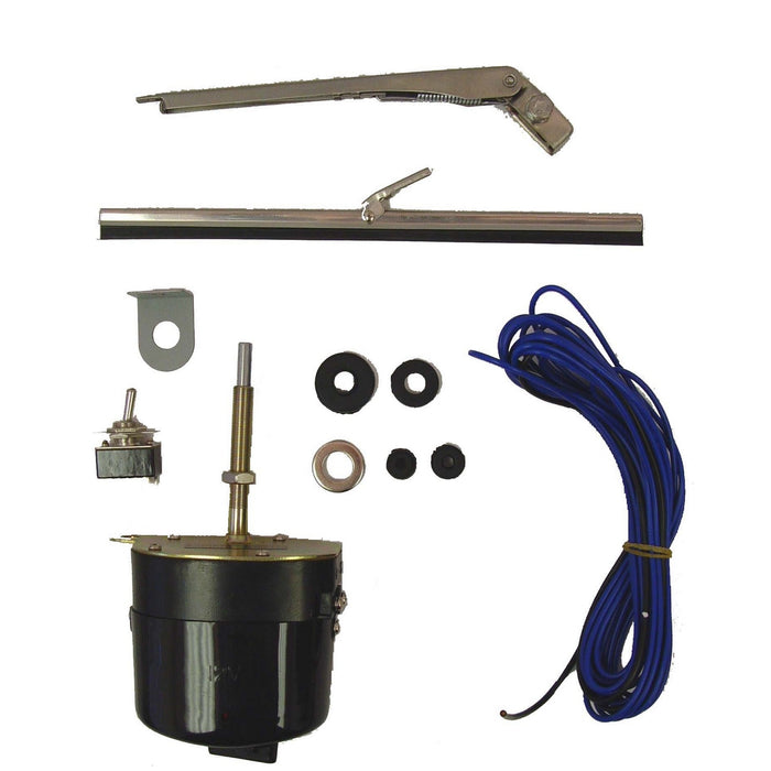 Omix 19101.02 Wiper Motor Kit; 12V; Incl. Motor/Arm/Blade; - Truck Part Superstore