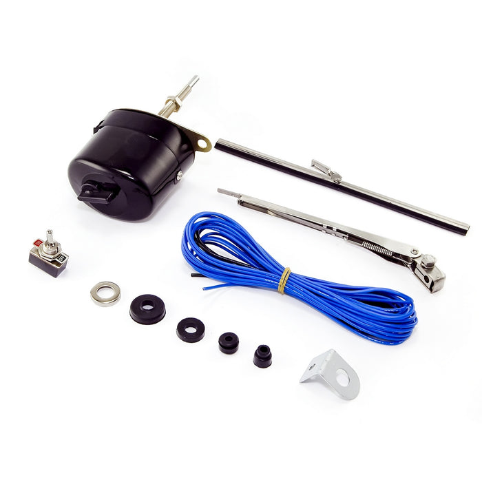 Omix 19101.04 Wiper Motor Kit; 24V; Incl. Motor/Arm/Blade; - Truck Part Superstore