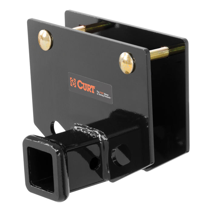 CURT 19101 CURT 19101 Camper Hitch for 2 x 4-Inch RV Bumper; 2 in. Receiver; 3;500 lbs - Truck Part Superstore