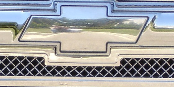 T-Rex Grilles 19101 Billet Bowtie Emblem; Trim; Aluminum; Polished; 1 Pc; Bolt-On; Plain; - Truck Part Superstore