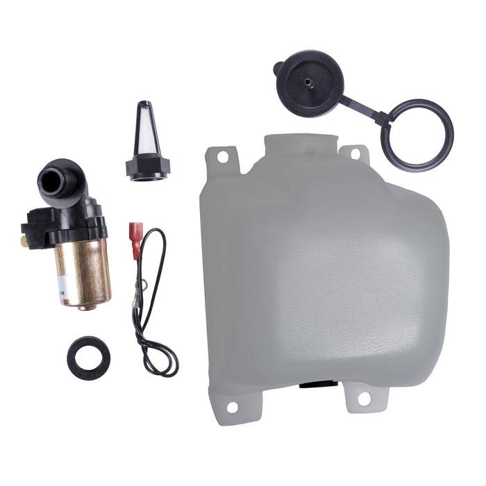 Omix 19107.03 Washer Bottle Assembly; Incl. Bottle/Bottle Cap/Pump/Filter Kit; - Truck Part Superstore