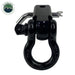 Overland Vehicle Systems 19109901 Receiver Mount Recovery Shackle 3/4 Inch 4.75 Ton With Dual Hole Black Universal Overland Vehicle Systems - Truck Part Superstore