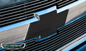 T-Rex Grilles 19110B Billet Bowtie Emblem; Trim; Aluminum; Black; 1 Pc; Bolt-On; w/Border; - Truck Part Superstore