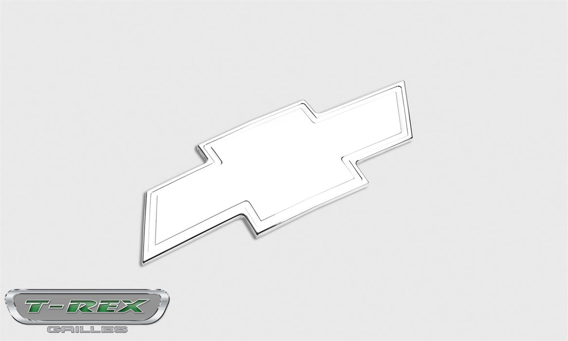 T-Rex Grilles 19110 Billet Bowtie Emblem; Trim; Aluminum; Polished; 1 Pc; Bolt-On; Front; - Truck Part Superstore
