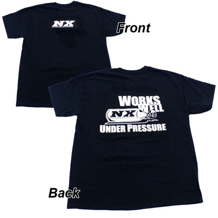 Nitrous Express 19111L LARGE BLACK NX Under Pressure T-Shirt - Truck Part Superstore