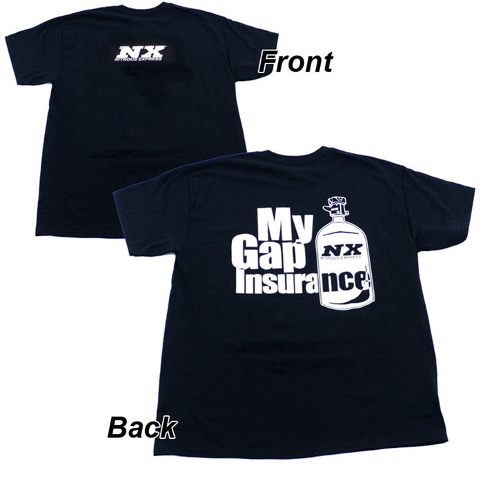 Nitrous Express 19112S Gap Insurance T-Shirt; Small - Truck Part Superstore