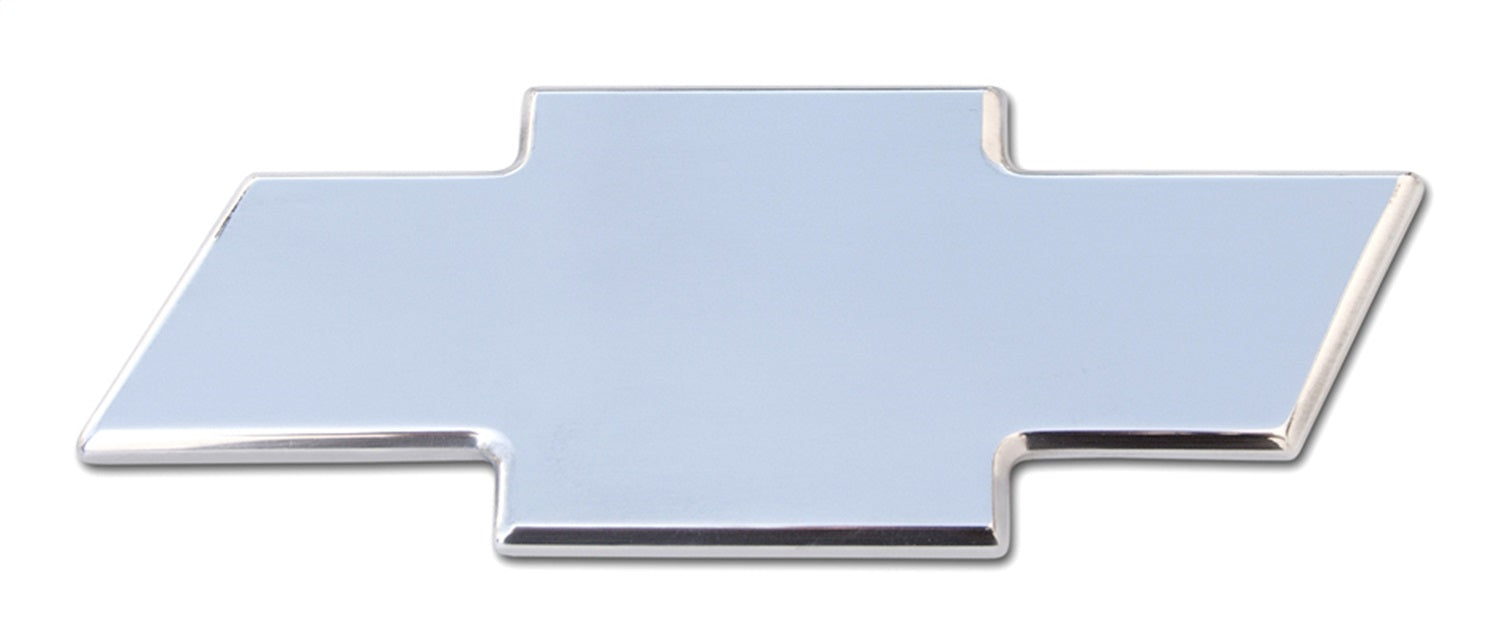T-Rex Grilles 19112 Billet Bowtie Emblem; Trim; Aluminum; Polished; 1 Pc; Bolt-On; Rear Plain; - Truck Part Superstore