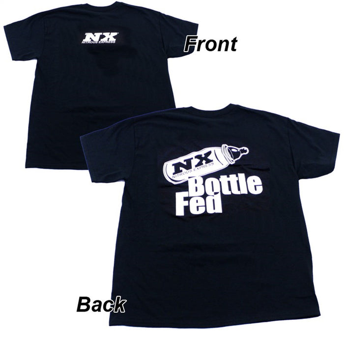 Nitrous Express 19113xl XL BLACK NX Bottle FED T-SHIRT . - Truck Part Superstore