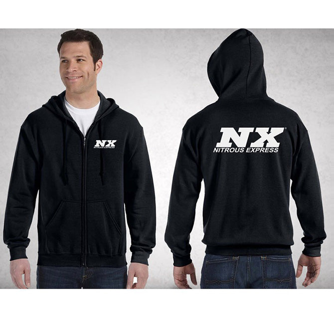 Nitrous Express 19119XL NX ZIP-UP HOODIE/JACKET Extra Large - Truck Part Superstore